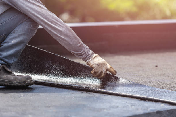 Professional Emergency Waterproofing technician working in Gaithersburg, MD